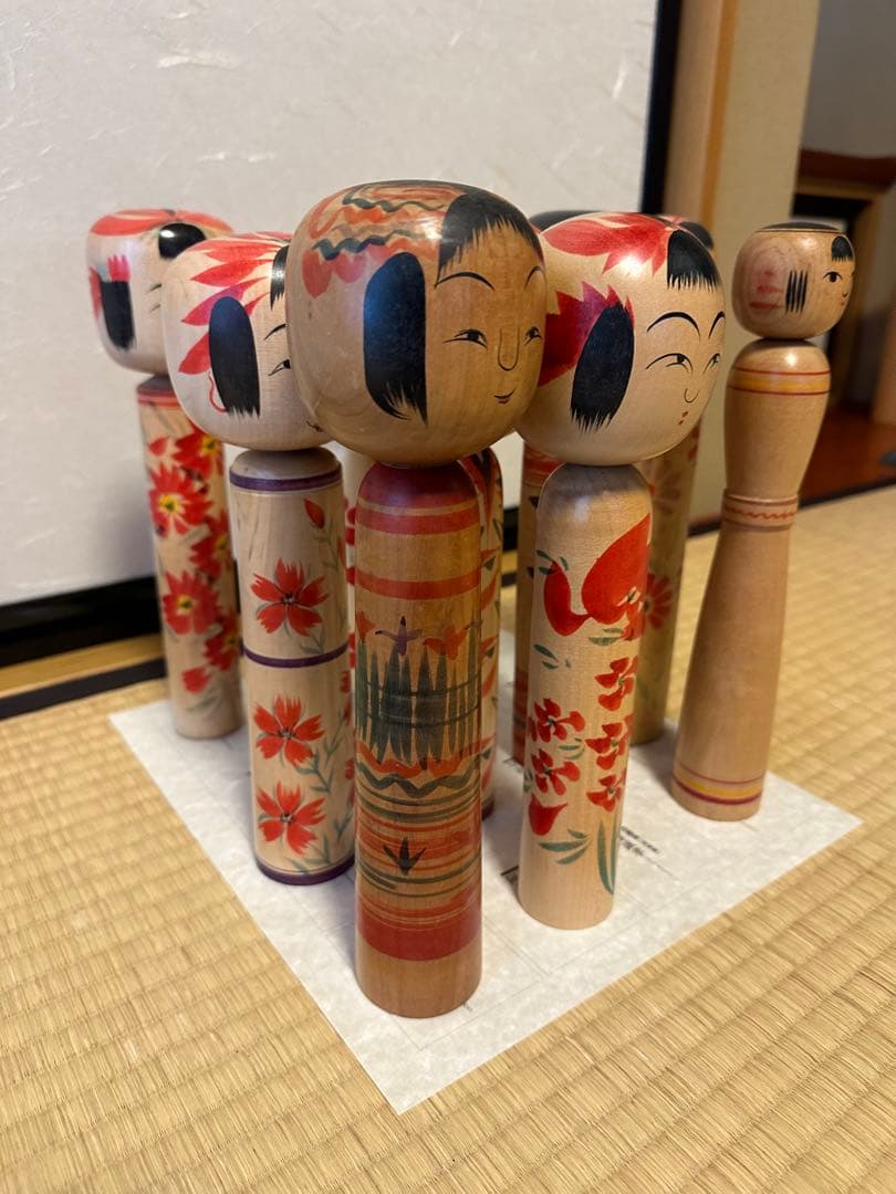 美品　伝統こけし　名工の譜　10本セット　欠品あり