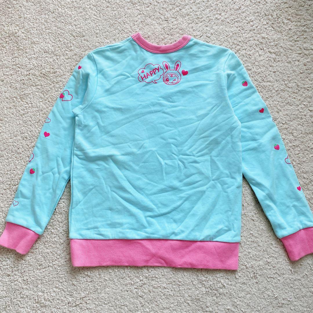 メゾピアノ ベリエちゃん トレーナー スウェット L　160 Y2K 平成レトロ