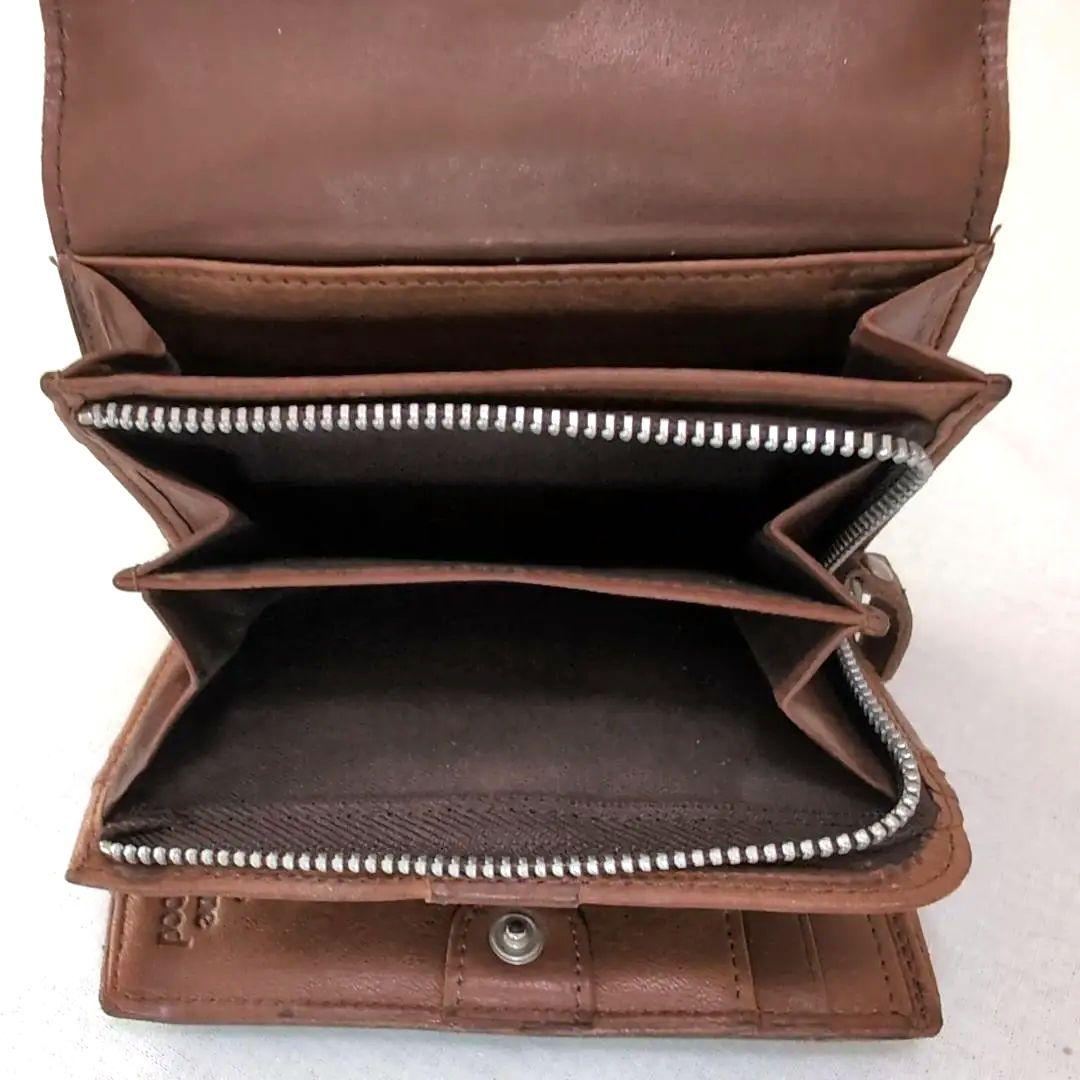 Vivienne Westwood 本革 折り財布 ブラウン 使用感あり d51