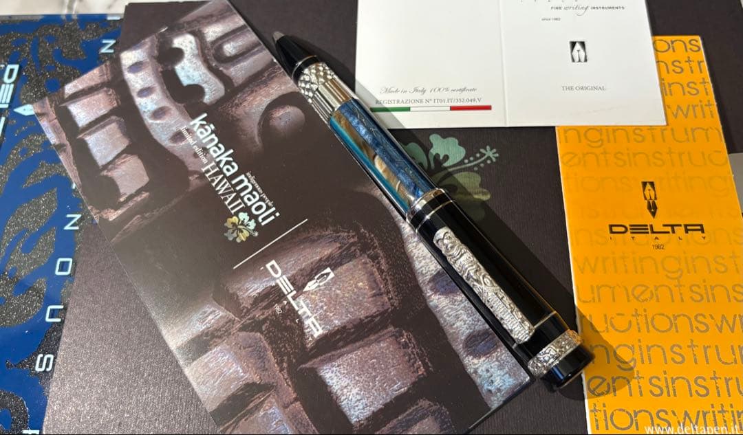 デルタ ボールペン KANAKA MAOLI カナカ マオリ ハワイ査定済み
