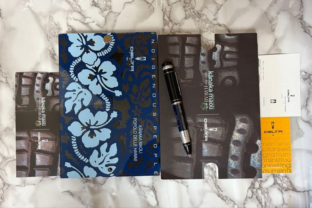 デルタ ボールペン KANAKA MAOLI カナカ マオリ ハワイ査定済み