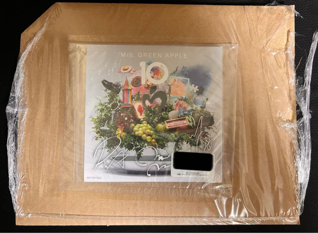 Mrs. GREEN APPLE 【B賞】サインデータ入りアナザーCDジャケット