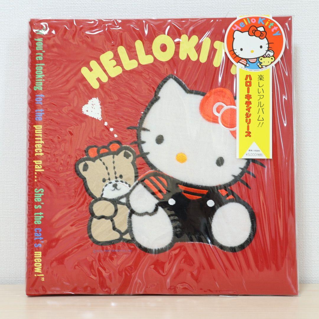 【超激レア・未使用】1989年 ハローキティ フエルアルバム ナカバヤシ レトロ