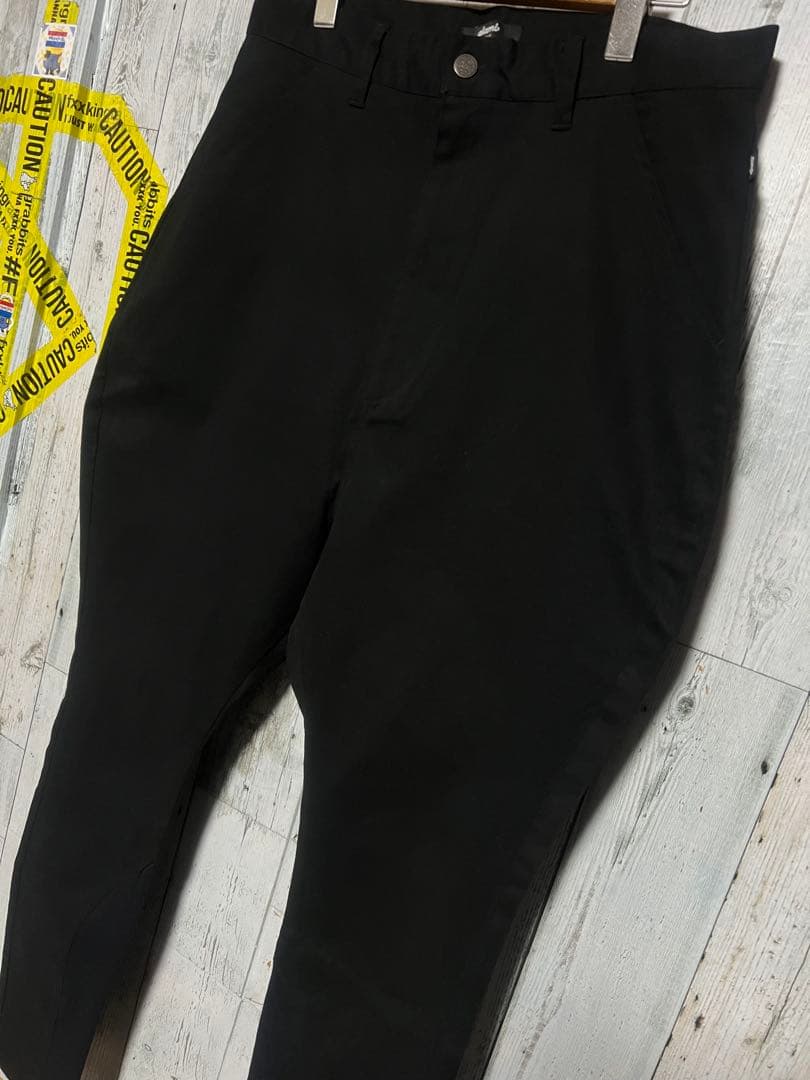 極限定 glamb シモンジョッパーズパンツ ワイドパンツ ボトム 希少 黒