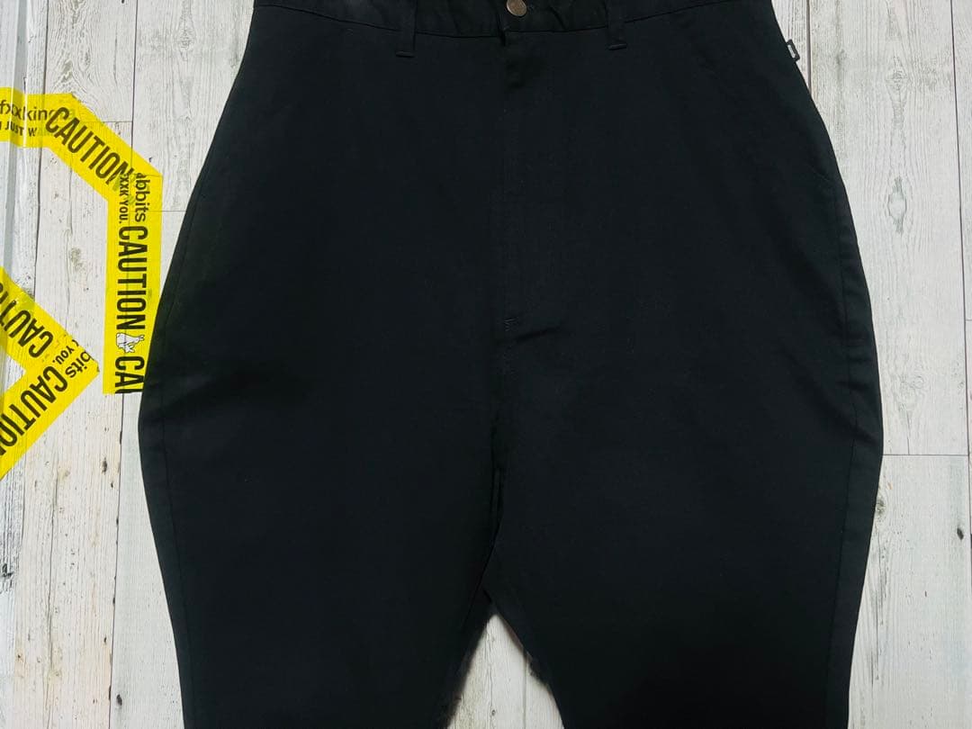 極限定 glamb シモンジョッパーズパンツ ワイドパンツ ボトム 希少 黒