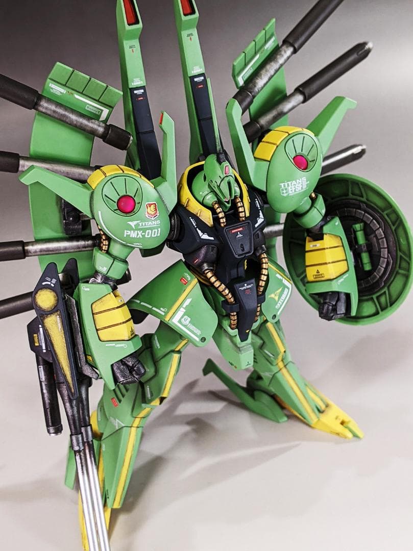 プラモデル　HG パラスアテネ（機動戦士Zガンダム）組立塗装済