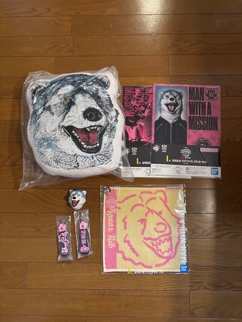 MAN WITH A MISSION 1番くじ スペアリブ 全7点セット