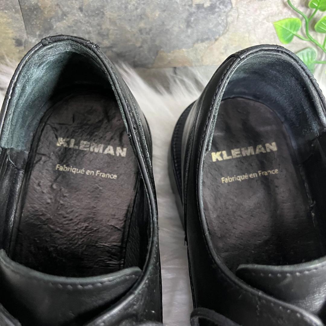 クレマン　フローダン　ブラック　レザー　26cm