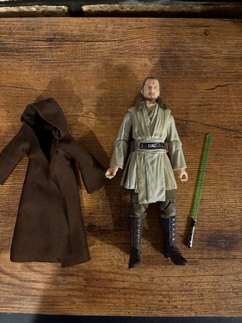 Makotoさん専用starwars クワイ＝ガン・ジン ブラックシリーズ