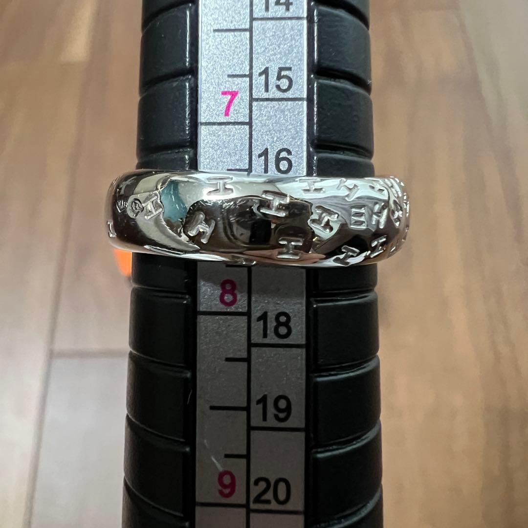 HERMES エルメス　トゥーブー　リング　56　K18WG 750