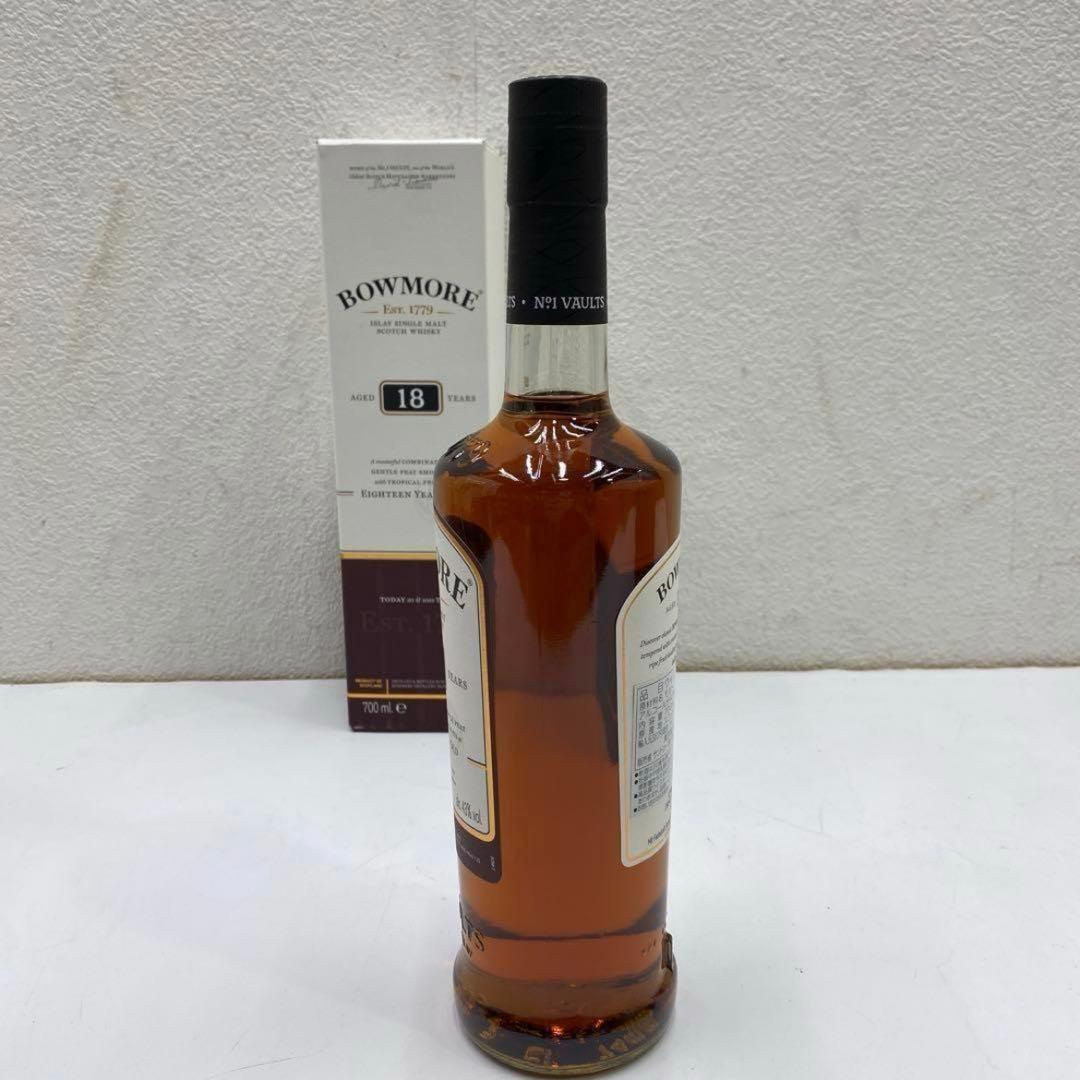 【未開栓】BOWMORE 18年 700ml　シングルモルトウイスキー　ボウモア