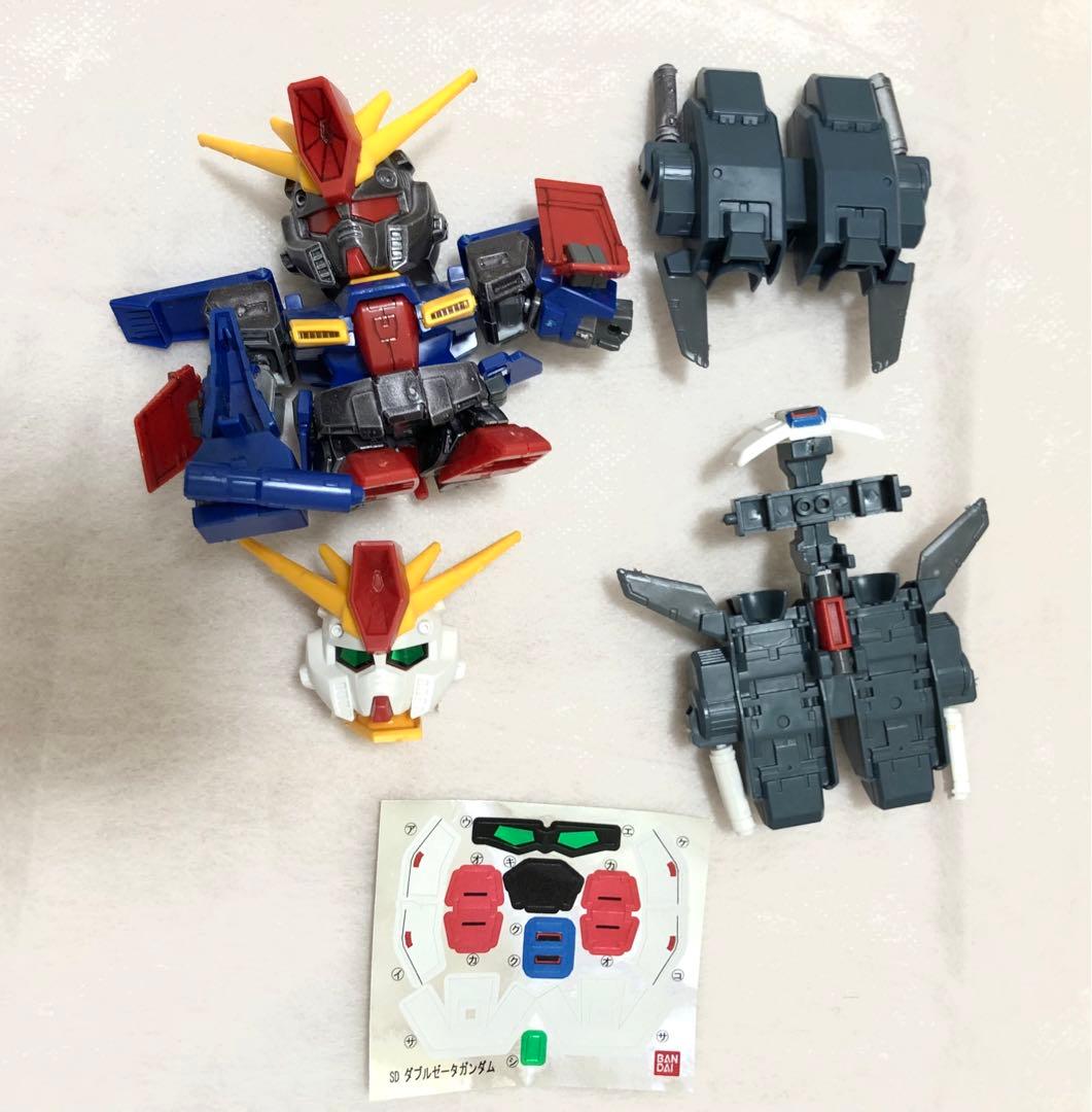 ガンプラ　塗装図　SDガンダム　ジャンク品　まとめ売り