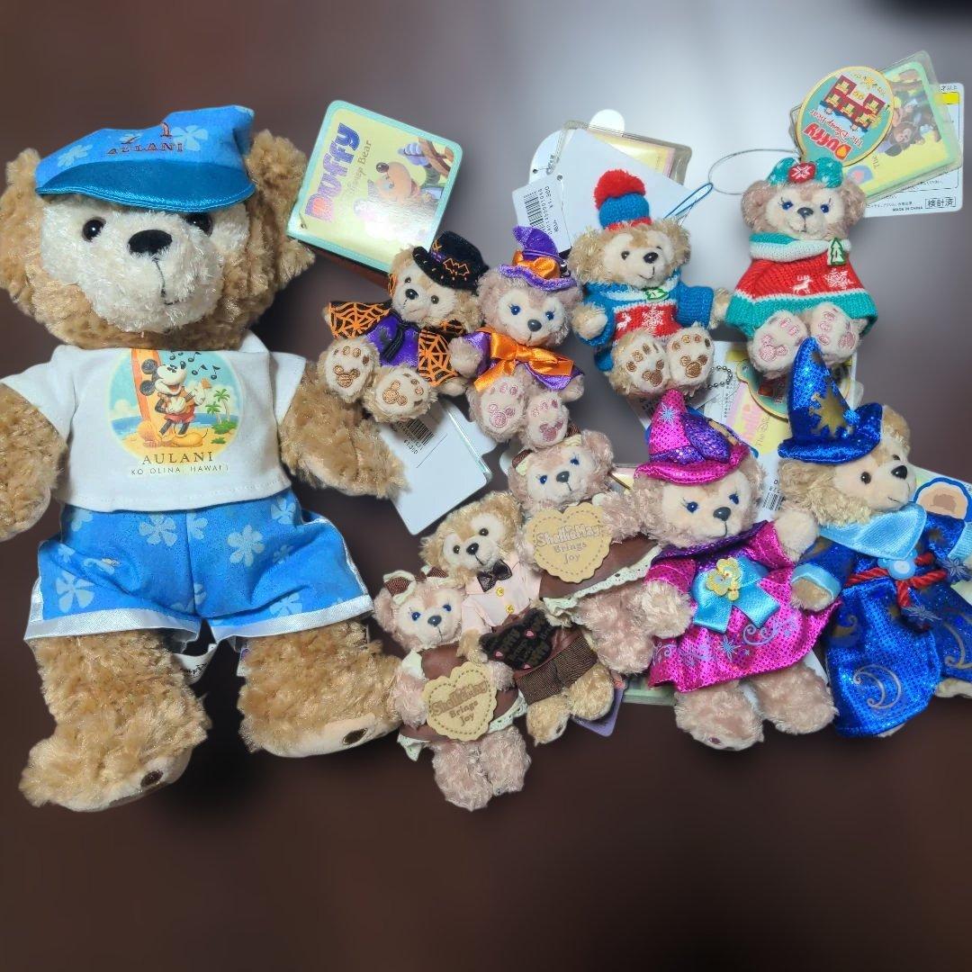ダッフィー　シェリーメイ　ぬいぐるみ　まとめ売り　10周年　ぬいば