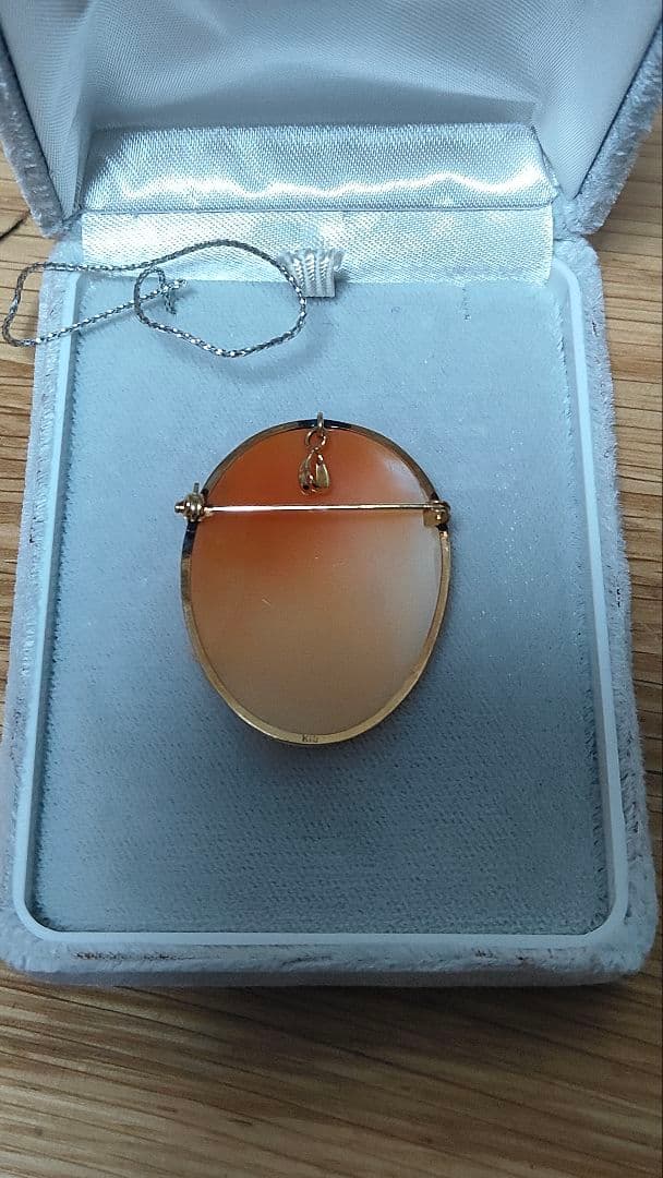 限定値下げ　11月末迄 ギンザタナカ カメオブローチ 18K　美品