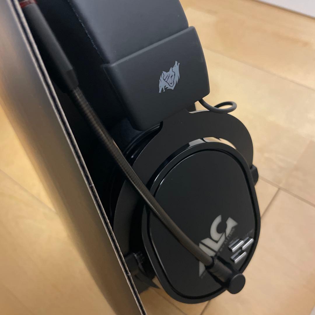 アローン 7.1chワイヤレスゲーミングヘッドセットALG-GMWHS7BK