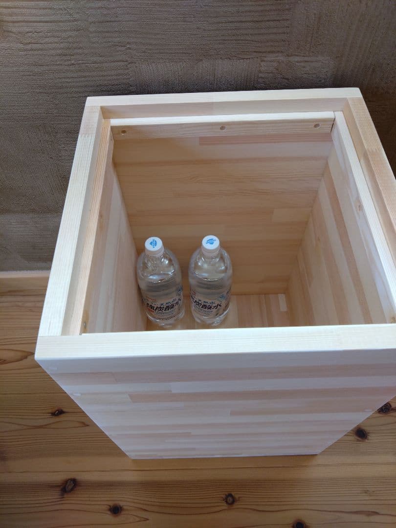 【送料無料】無垢材　オシャレ収納付き飾り棚　サイドテーブル　キッチン収納ラック