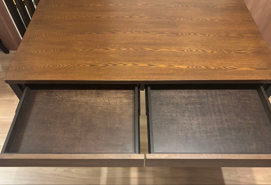 LOWYAパソコンデスク 引き出し付