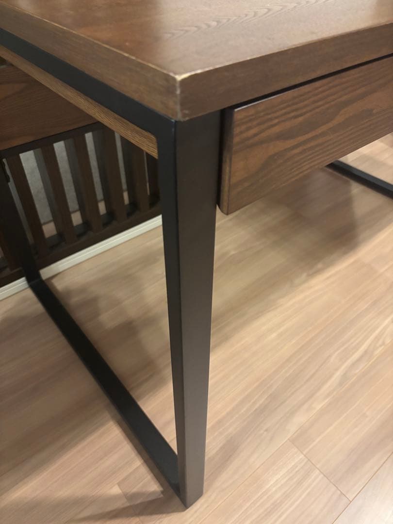 LOWYAパソコンデスク 引き出し付