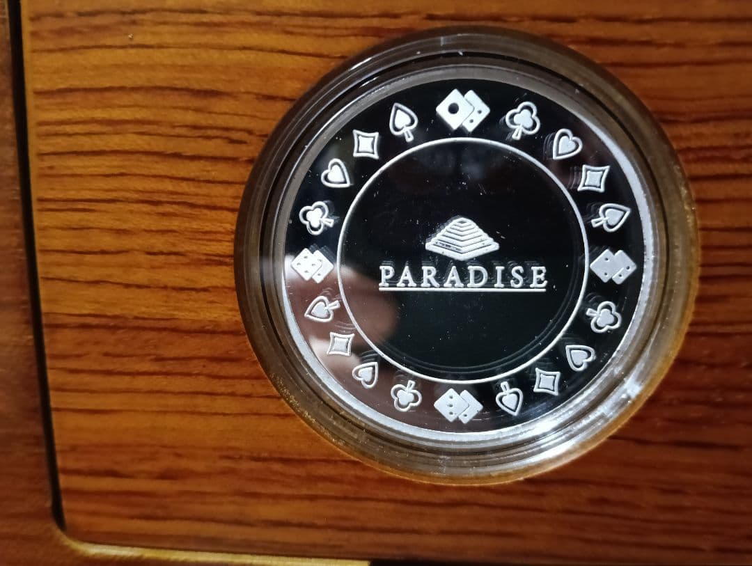 第37回 バカラ・トーナメント記念純銀メダル 【品位：99.9％純銀】