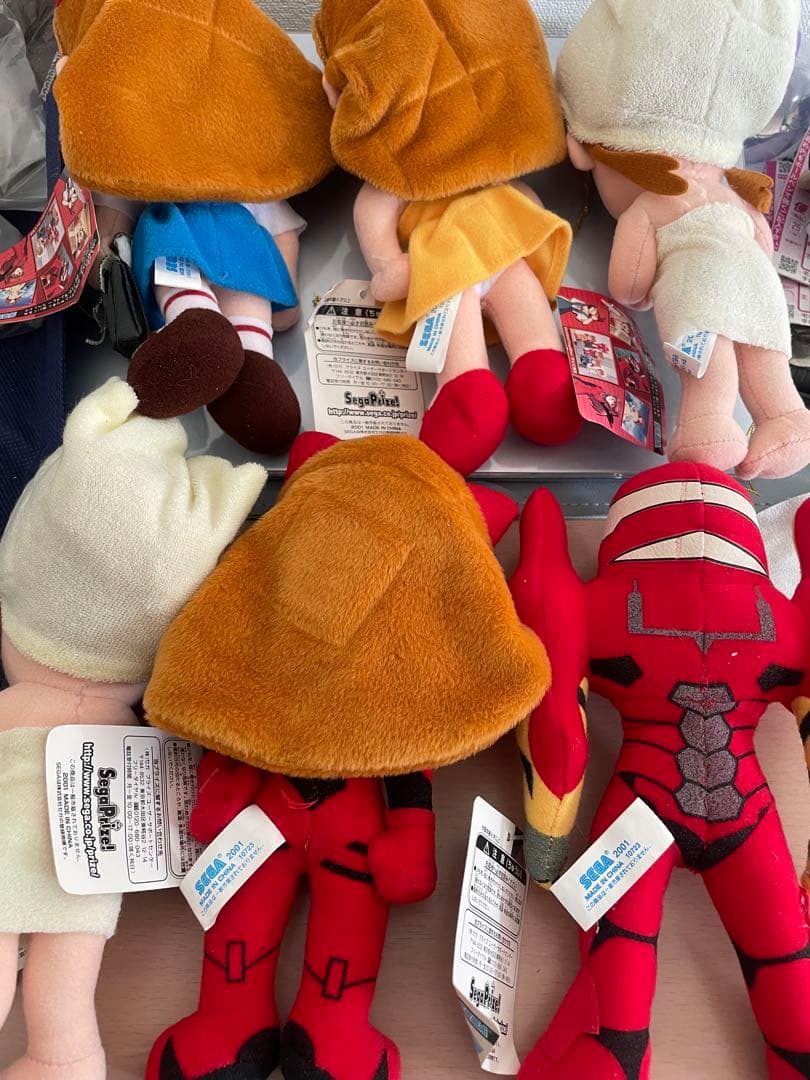 希少 新世紀エヴァンゲリオン ぬいぐるみ アスカ 6個セット