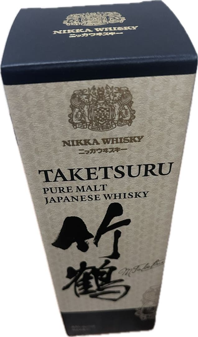 箱付き　ニッカ　竹鶴ピュアモルトウイスキー