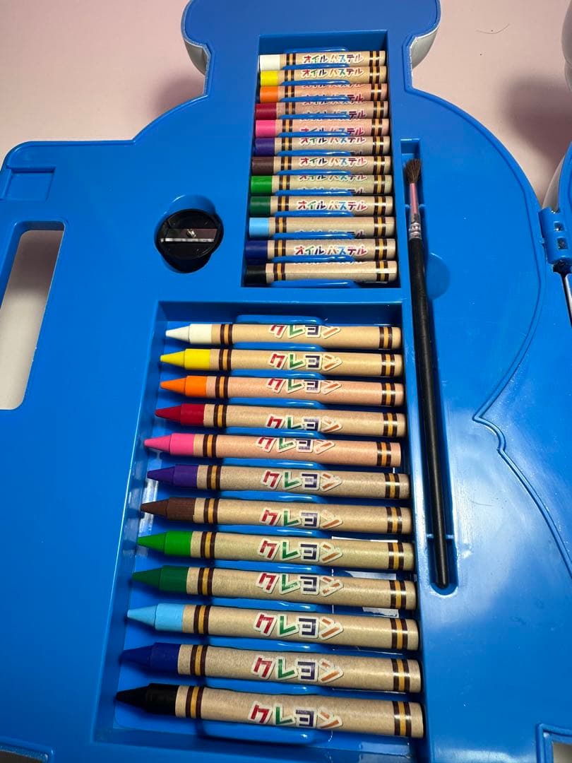 未使用 ドラえもん シェフ お絵かきセット 絵の具 クレヨン付き