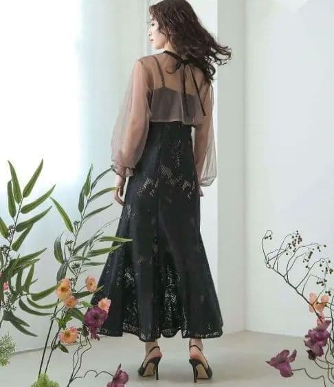 美品 kana カナ チュールボレロセット L ゆったり 大きい パーティー