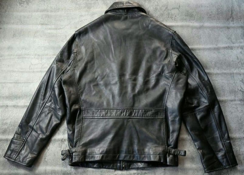 BANANA REPUBLIC 90s ヴィンテージ 短丈 レザージャケット S