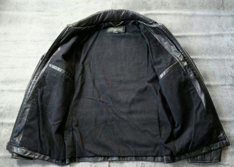 BANANA REPUBLIC 90s ヴィンテージ 短丈 レザージャケット S