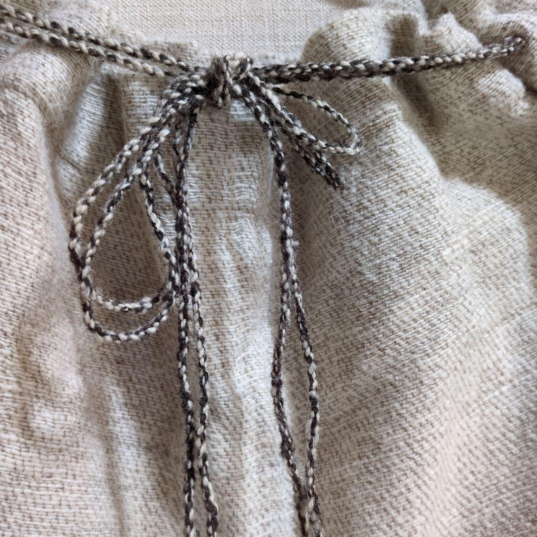 真木テキスタイルのヒマラヤウ一ルのパンツ