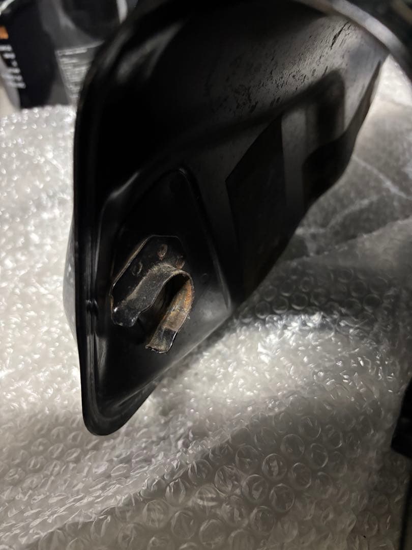 FTR223 黒タンク クロームキャップ付き　最終値下げ