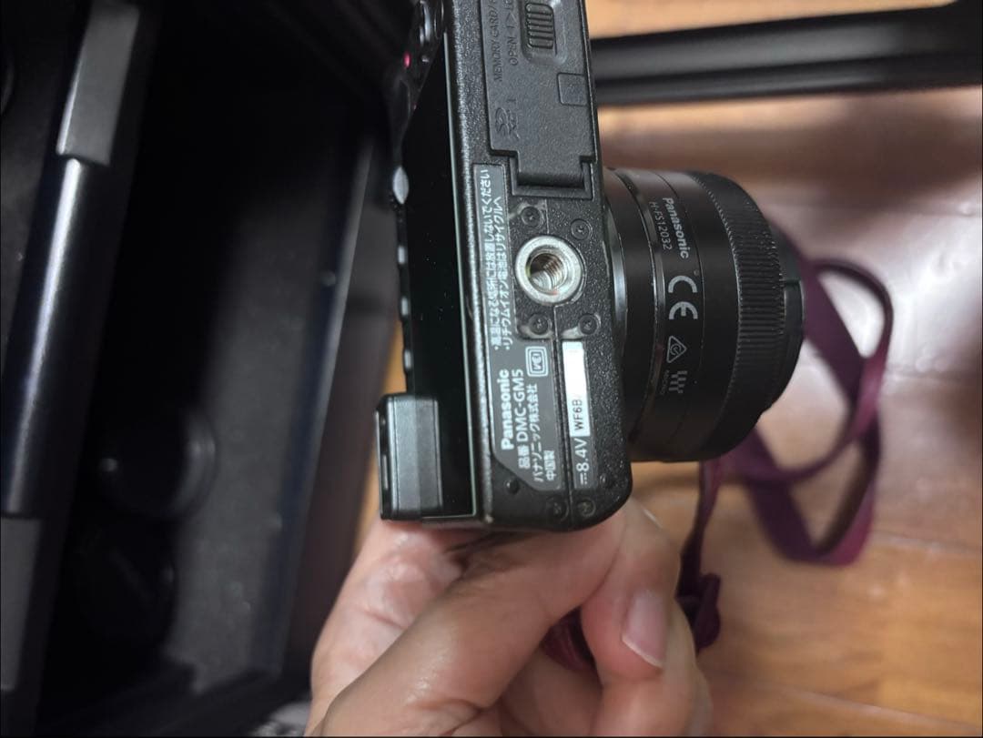 希少 パナソニックLUMIX ミラーレス一眼カメラ DMC-GM5-K レンズ付