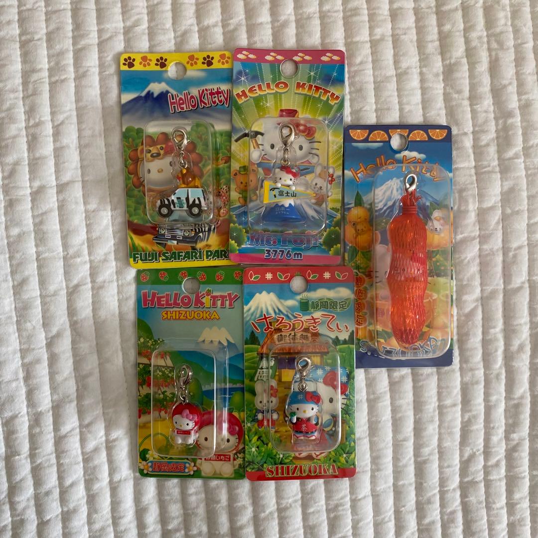 【バラ売り不可】ご当地キティ　チャーム　根付け　58個まとめ売り