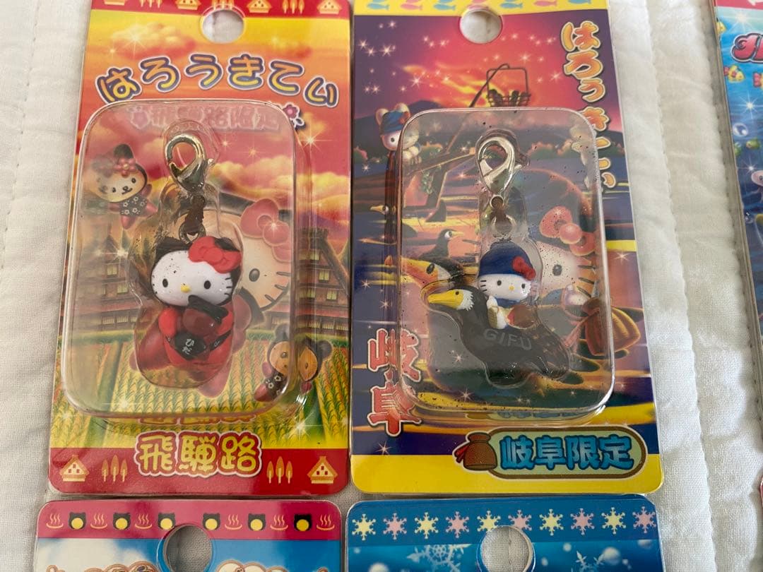 【バラ売り不可】ご当地キティ　チャーム　根付け　58個まとめ売り