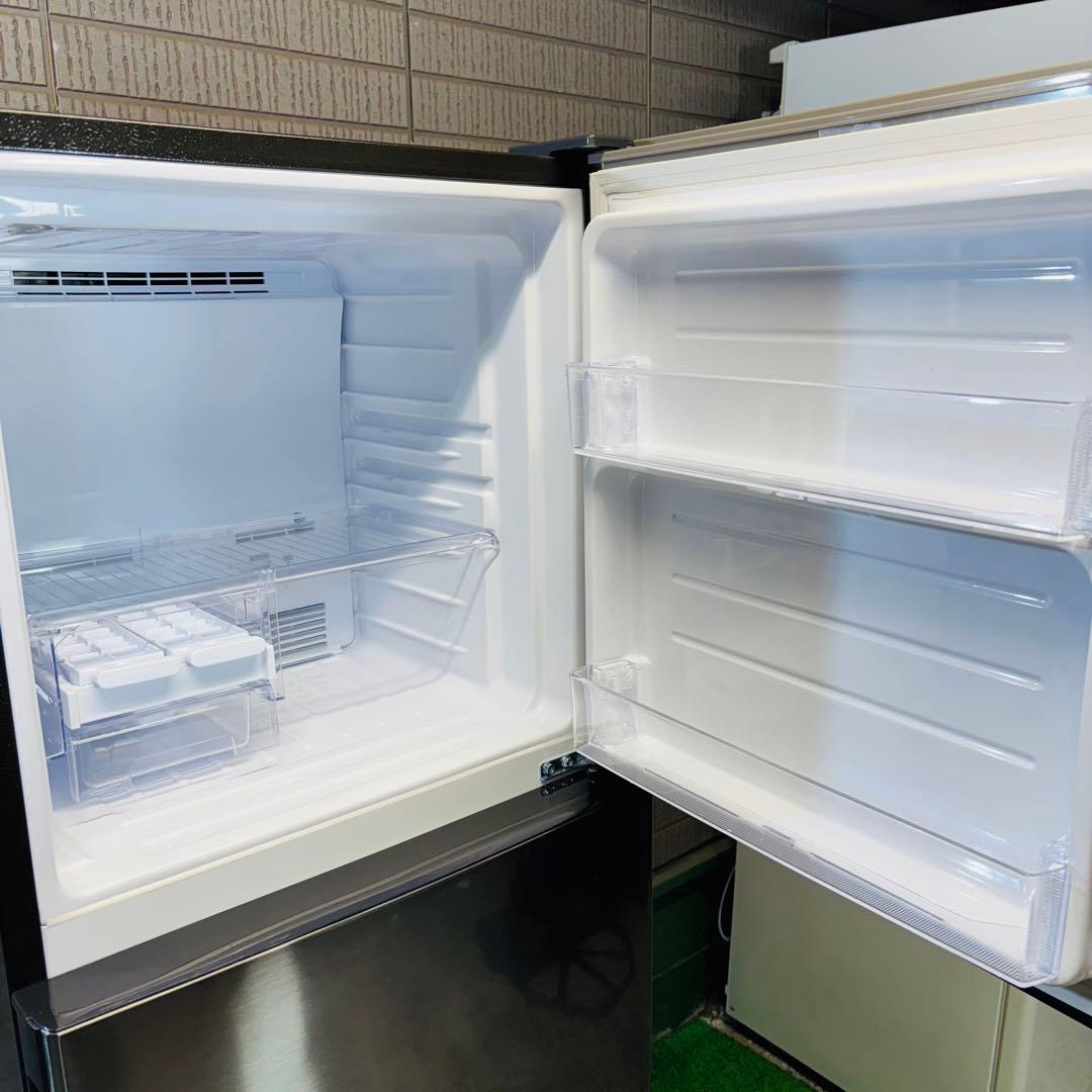 美品 SHARP 225L 冷蔵庫 おしゃれ ステンレス【地域限定配送無料】