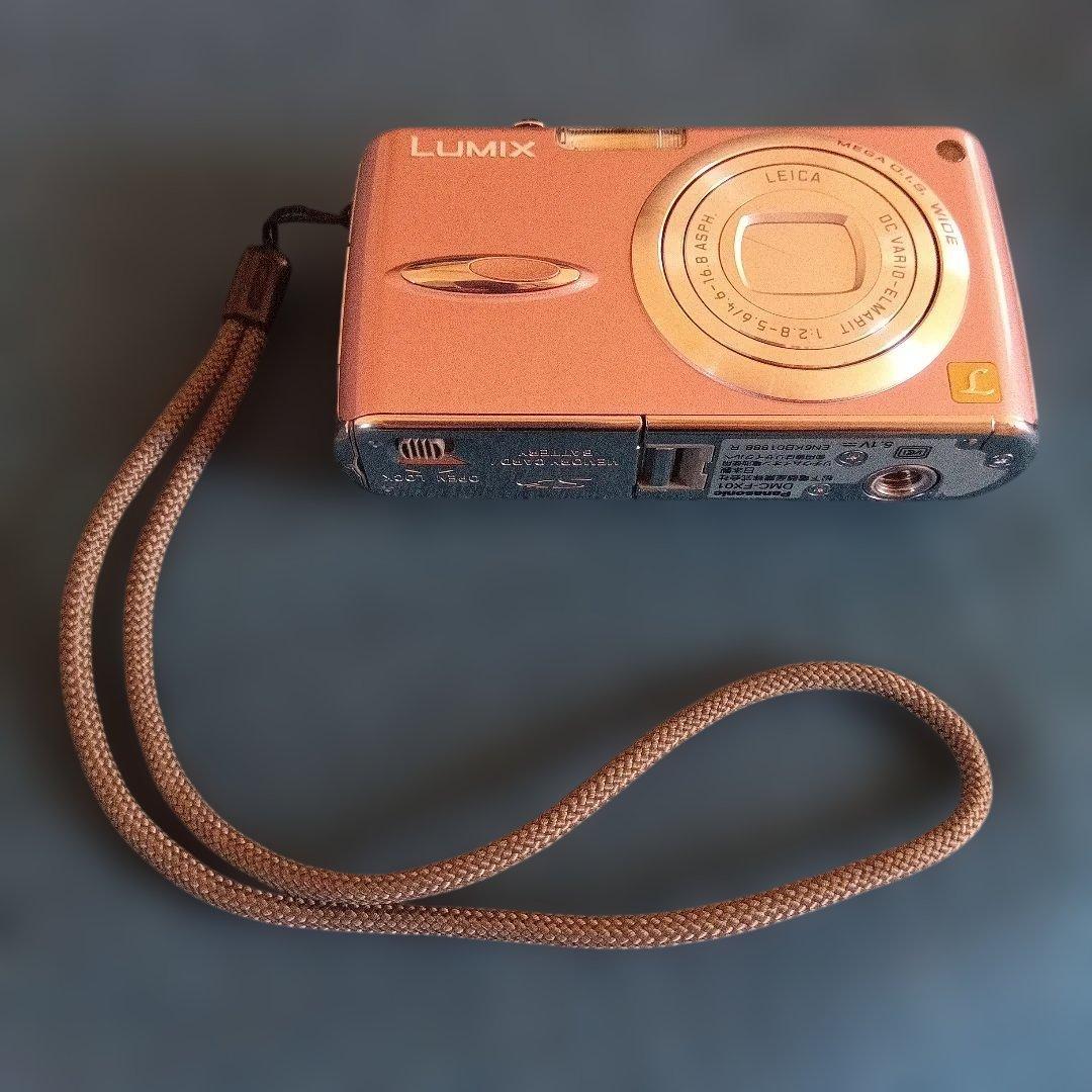 デジタルカメラ、パナソニックルミックス。FX01。ピンク