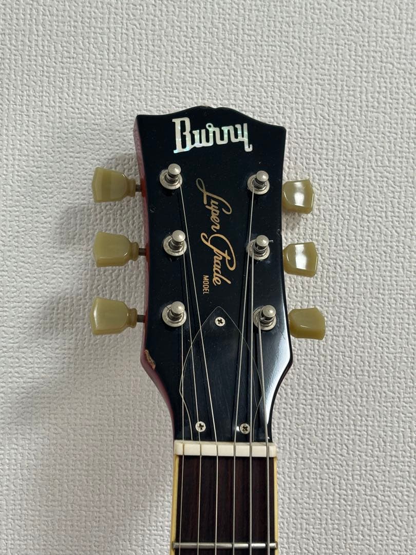 BURNY SUPER GRADE MODEL レスポール トラの目レフティー
