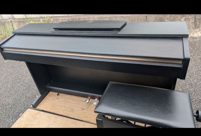 送料込み YAMAHA 電子ピアノ YDP-161R 2012年製 激激美品