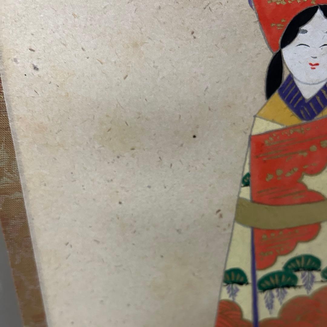 大徳寺派　明道　立雛軸　茶道具懐石茶箱鵬雲斎坐忘斎淡々斎即中斎棗水指茶碗棗茶杓