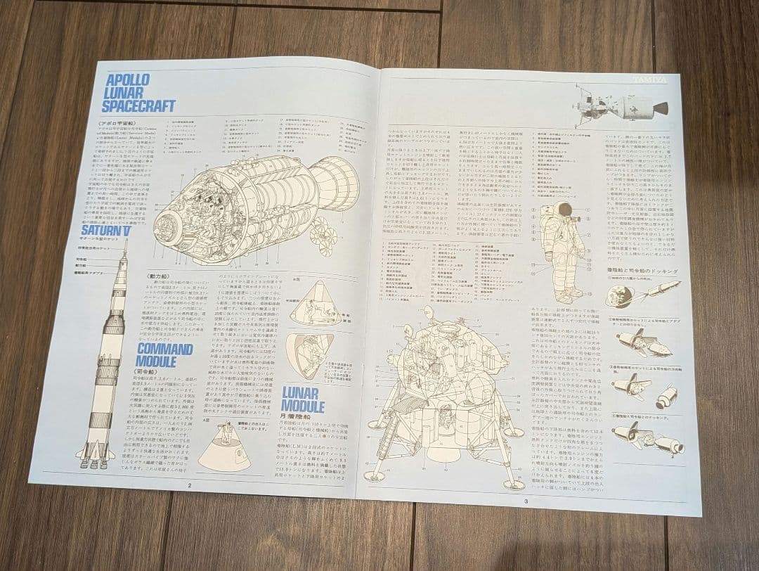 限定版 1/70 スケール アポロ月面宇宙船