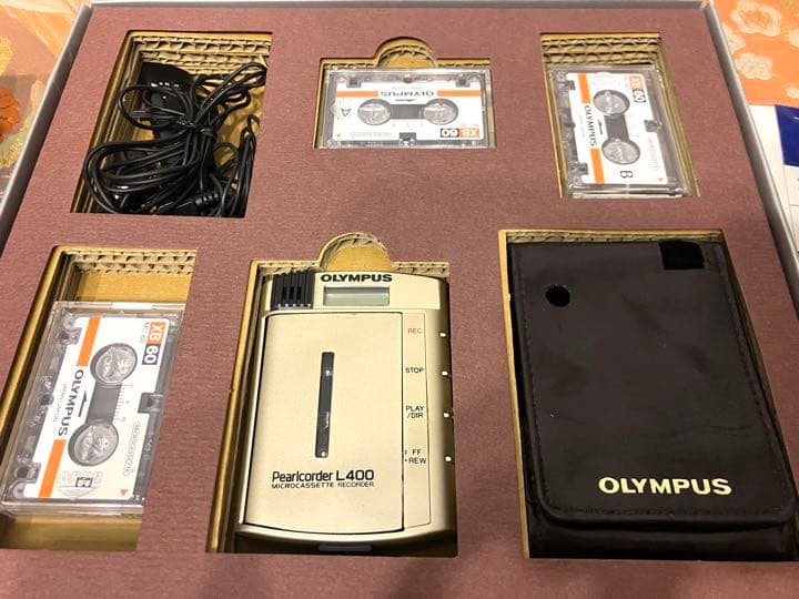 ポータブルプレーヤー OLYMPUS Pearlcorder L400