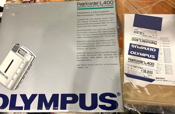 ポータブルプレーヤー OLYMPUS Pearlcorder L400
