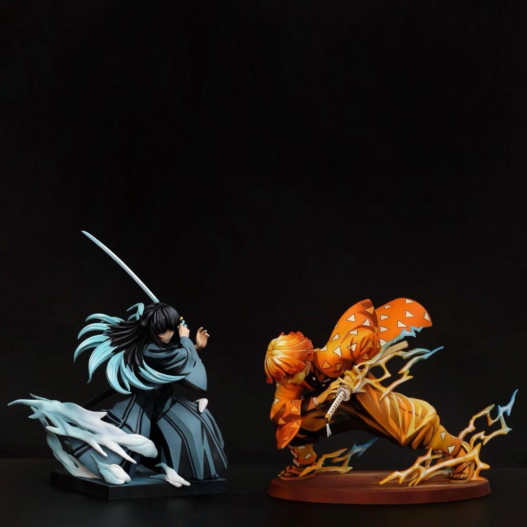 鬼滅の刃 時透無一郎 暴かれた刀鍛冶の里 リペイント2D 二次元彩色 フィギュア
