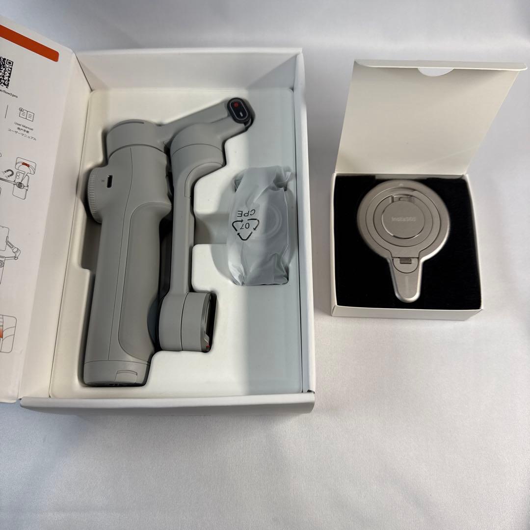 【純正OP付】Insta360 Flow 2 Pro グレー