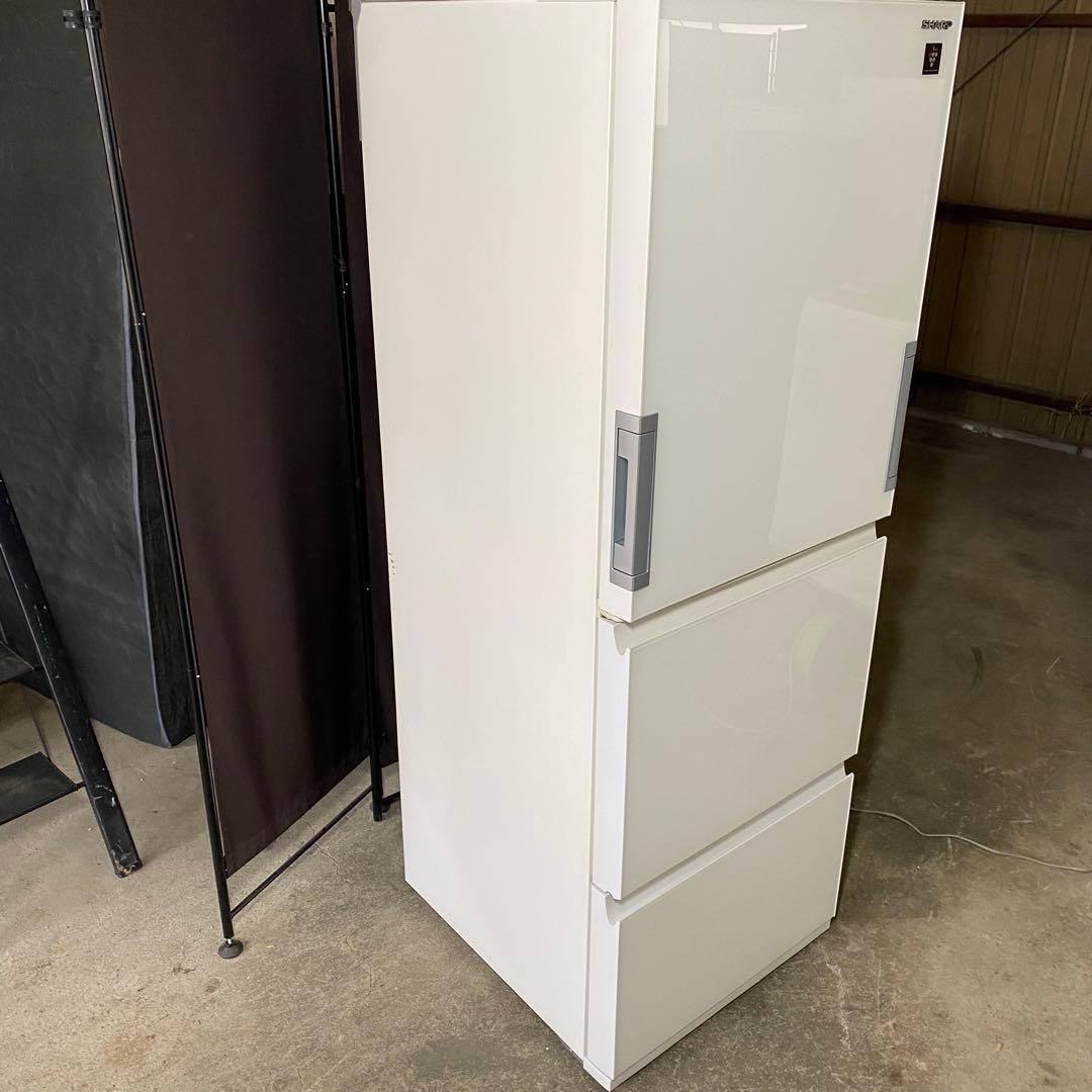 ごるごるふ様【美品】SHARP ノンフロン冷凍冷蔵庫 SJ-GW35F-W