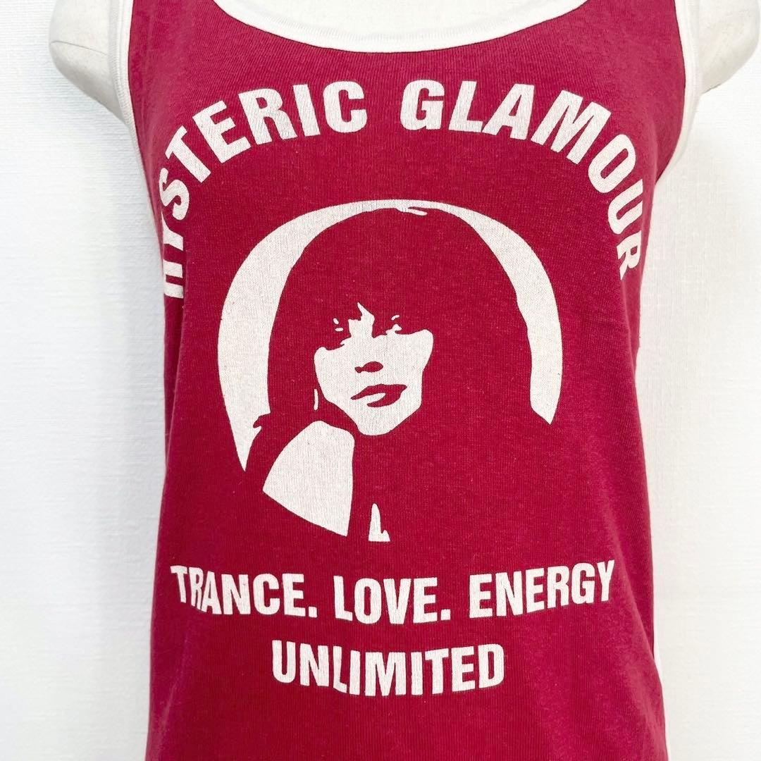 y2k❤️00s HYSTERIC GLAMOUR ヒスガール ラインタンクトップ