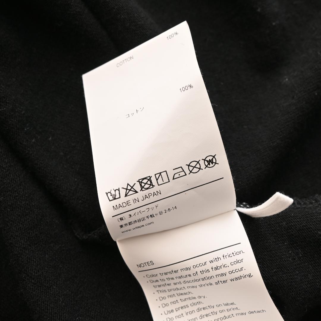 m*a様 WTAPS ダブルタップス SIGN SS 半袖ロゴTシャツ 2 黒