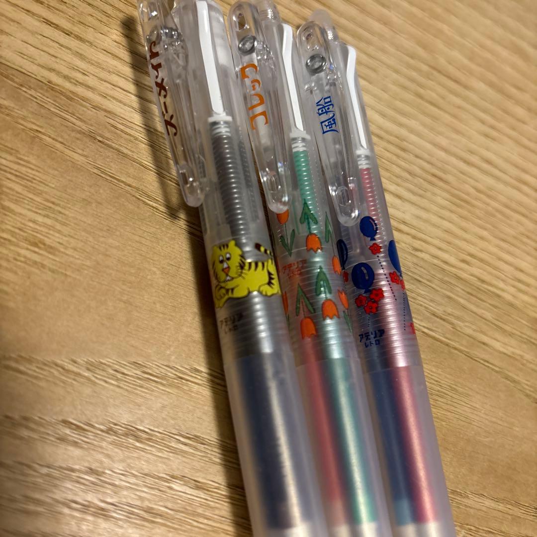 【フリクションボールペンセット】アデリアレトロなど