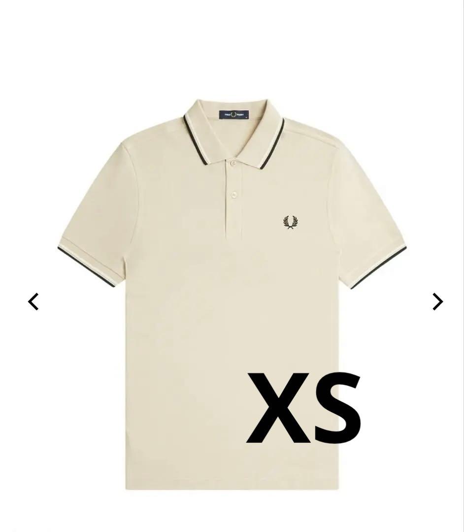 フレッドペリー ポロシャツ M3600 オートミール エクリュ ブラック XS