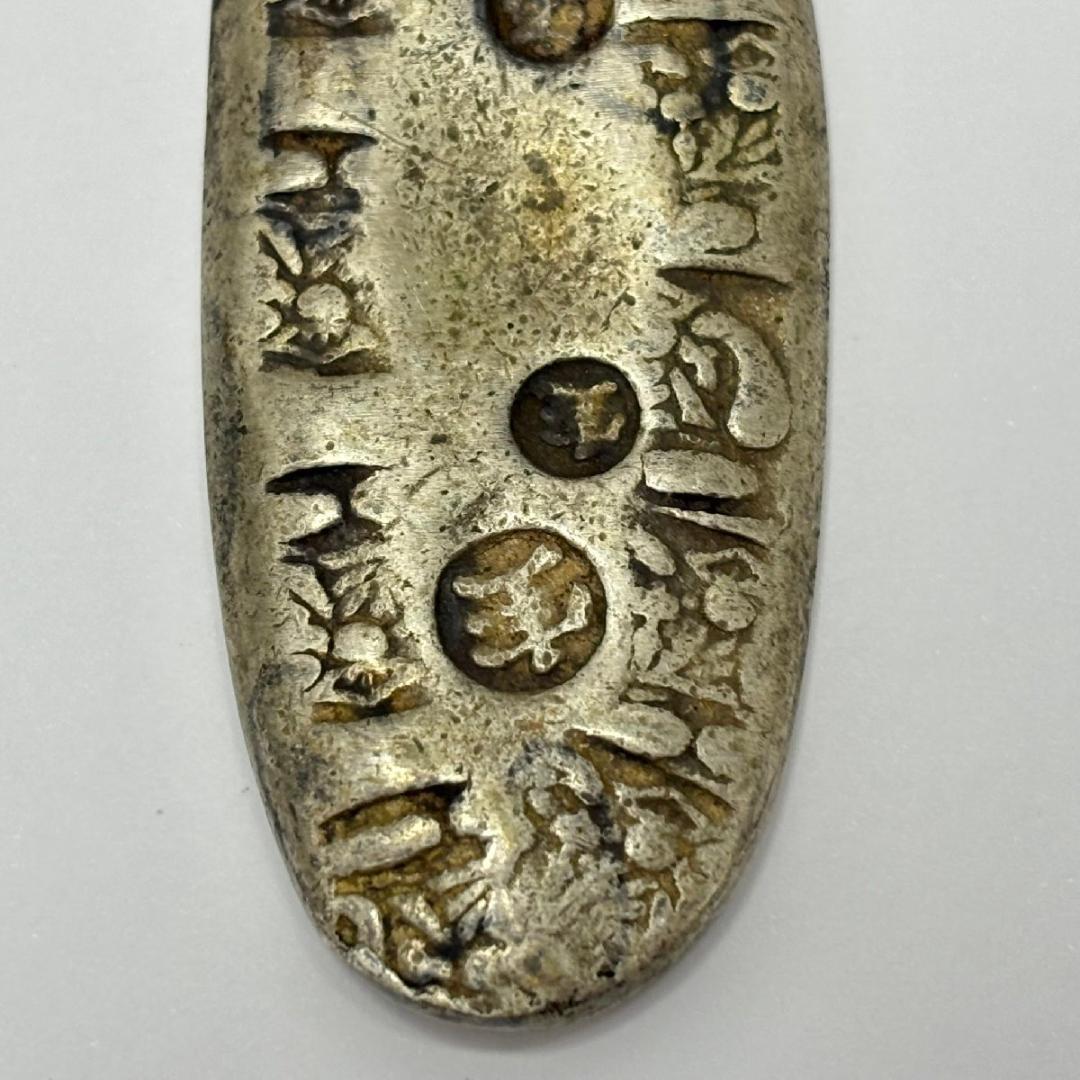 宝永丁銀 宝永四ツ宝丁銀刻印有り 約154.9g